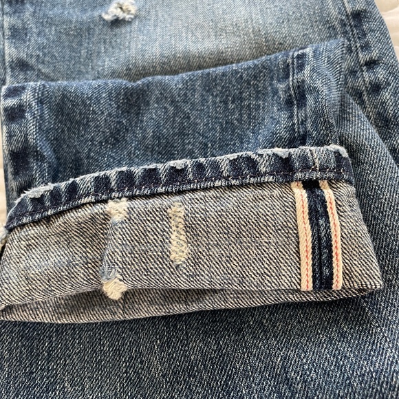 LVC Levi's Vintage Clothing Selvedge Denim 505 Jeans Size 26 - Picture 7 of 9